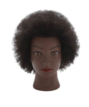 Afro Human Hair Training Head Mannequin Human hair